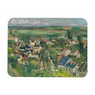 Paul Cezanne - Auvers, Panorama vy Magnet