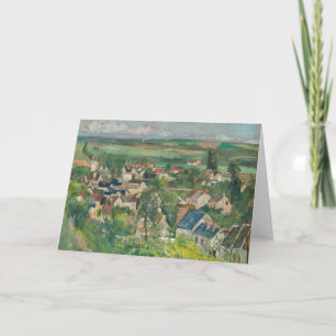 Paul Cezanne - Auvers, Panoramic View Kort