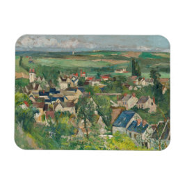 Paul Cezanne - Auvers, Panoramic View Magnet