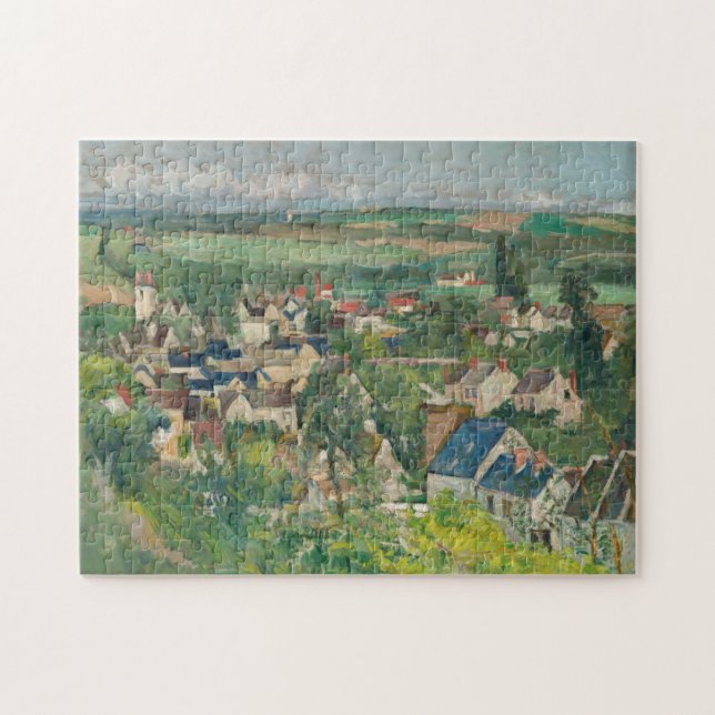 Paul Cezanne - Auvers, Panoramic View Pussel (Horisontell)