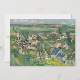 Paul Cezanne - Auvers, Panoramic View Tack Kort