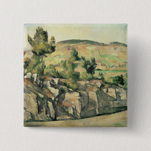 Paul Cezanne | back i Provence, c.1886-90 Knapp (Framsida)