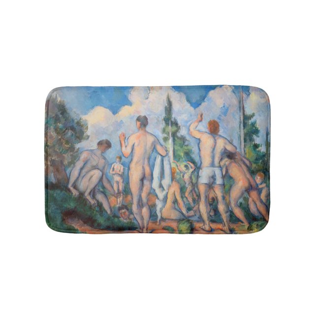 Paul Cezanne - Badande Badrumsmatta (Framsidan)