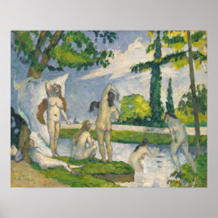 Paul Cezanne badare Poster