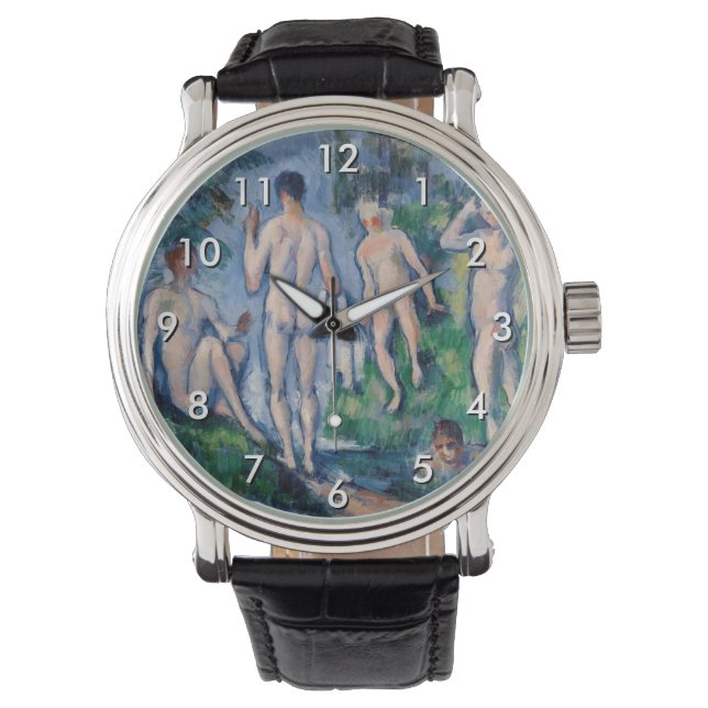 Paul Cezanne - Bathers-gruppen Armbandsur (Framsida)