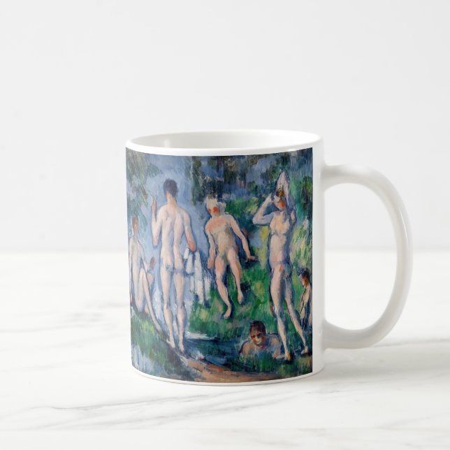 Paul Cezanne - Bathers-gruppen Kaffemugg (Höger)