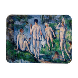 Paul Cezanne - Bathers-gruppen Magnet