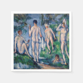 Paul Cezanne - Bathers-gruppen Pappersservett