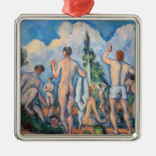 Paul Cezanne - Bathers Julgransprydnad Metall