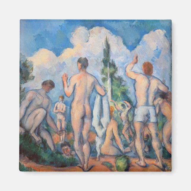 Paul Cezanne - Bathers Magnet (Framsidan)
