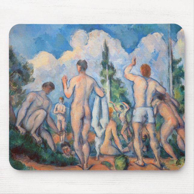 Paul Cezanne - Bathers Musmatta (Framsidan)