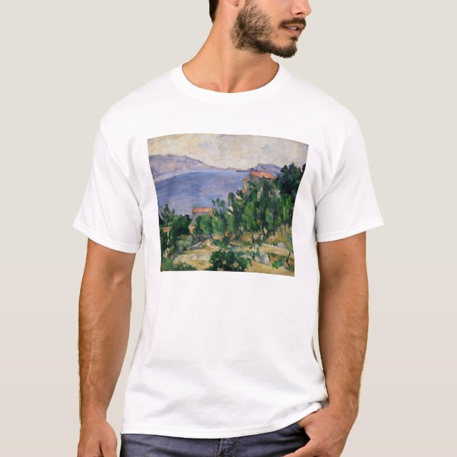 Paul Cezanne | beskådar av monteringen T Shirt (Framsida)