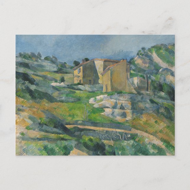 Paul Cezanne | Bostäder i Provence: Riaux V Vykort (Framsida)