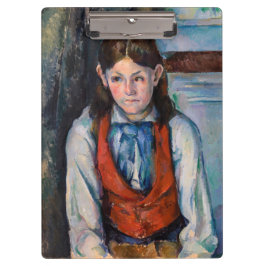 Paul Cezanne - Boy i Red Vest