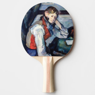 Paul Cezanne - Boy i Red Vest Pingisracket