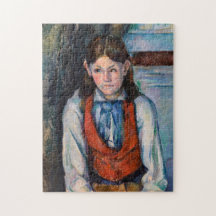 Paul Cezanne - Boy i Red Vest