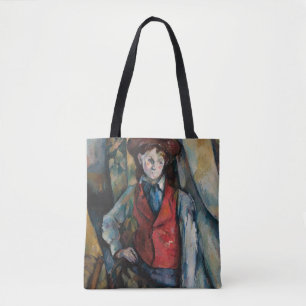 Paul Cezanne - Boy i Red Vest Tygkasse