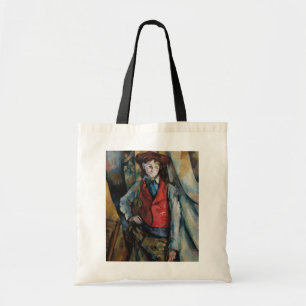 Paul Cezanne - Boy i Red Vest Tygkasse