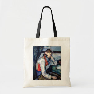 Paul Cezanne - Boy i Red Vest Tygkasse