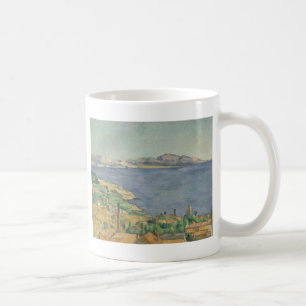 Paul Cezanne   bukten av Marseilles som ses från  Kaffemugg