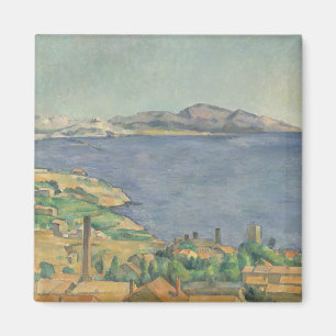 Paul Cezanne bukten av Marseilles som ses från Magnet
