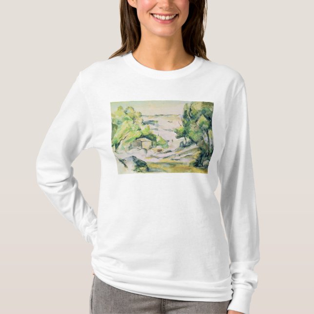 Paul Cezanne | bygd i Provence T Shirt (Framsida)