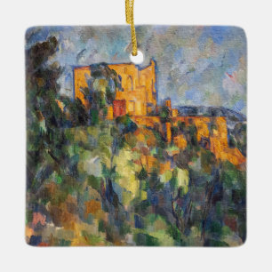 Paul Cezanne - Chateau Noir Julgransprydnad Keramik