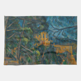Paul Cezanne - Chateau Noir Kökshandduk