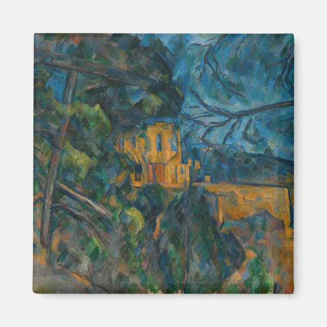 Paul Cezanne - Chateau Noir Magnet (Framsidan)