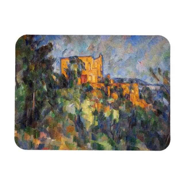 Paul Cezanne - Chateau Noir Magnet (Horisontell)