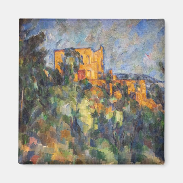 Paul Cezanne - Chateau Noir Magnet (Framsidan)