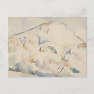Paul Cezanne-Chateau Noir och Mont Sainte-Victoire Vykort