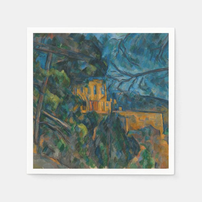 Paul Cezanne - Chateau Noir Pappersservett (Framsidan)