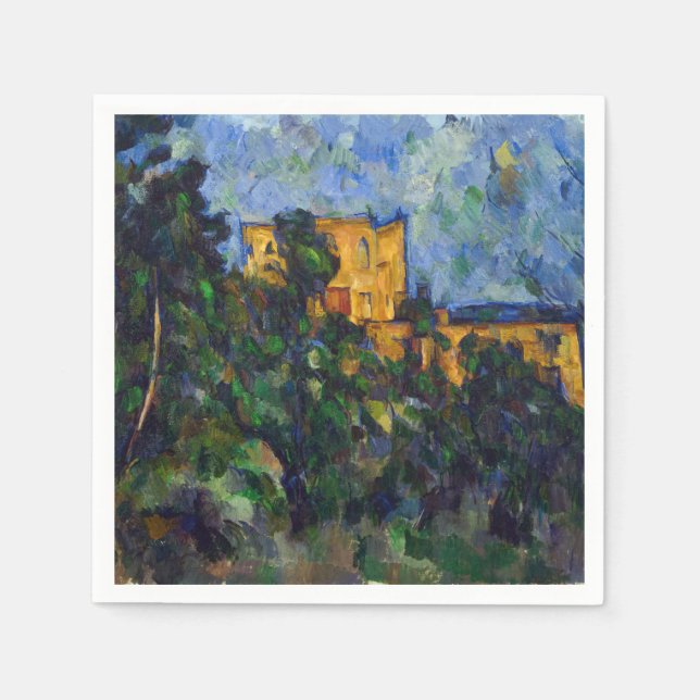 Paul Cezanne - Chateau Noir Pappersservett (Framsidan)