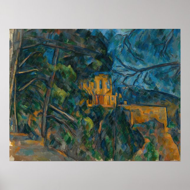 Paul Cezanne - Chateau Noir Poster (Framsidan)