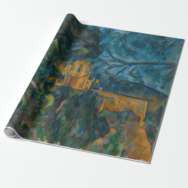 Paul Cezanne - Chateau Noir Presentpapper (Utrullad)
