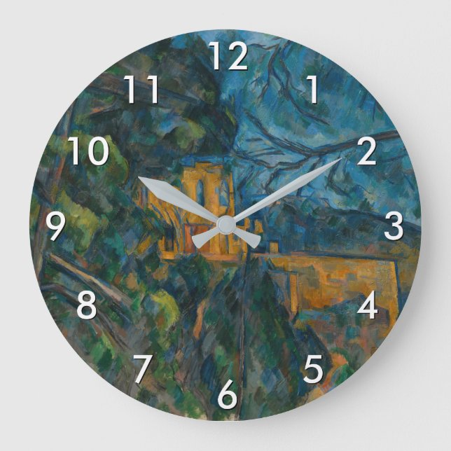 Paul Cezanne - Chateau Noir Stor Klocka (Framsida)