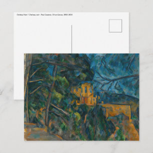 Paul Cezanne - Chateau Noir Vykort