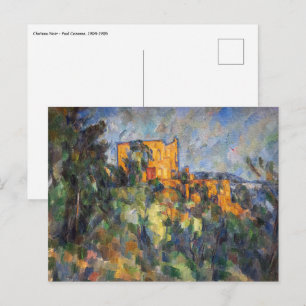 Paul Cezanne - Chateau Noir Vykort