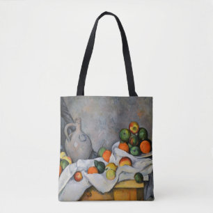 Paul Cezanne - Curtain, Jug and Fruit Bowl Tygkasse