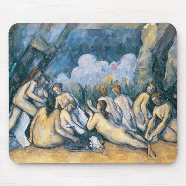 Paul Cezanne| De stora badarna, c.1900-05 Musmatta (Framsidan)