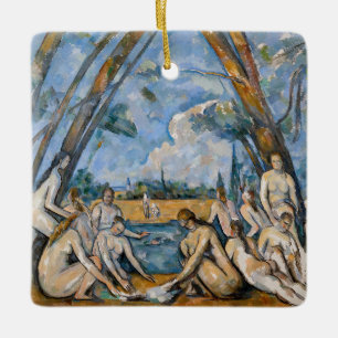 Paul Cezanne - de stora badarna Julgransprydnad Keramik