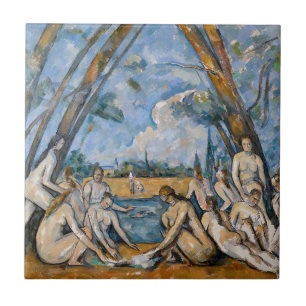Paul Cezanne - de stora badarna Kakelplatta