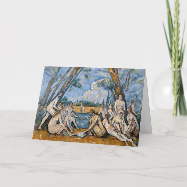 Paul Cezanne - de stora badarna Kort (Framsida)