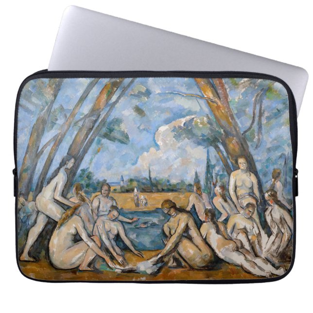 Paul Cezanne - de stora badarna Laptop Fodral (Framsidan)