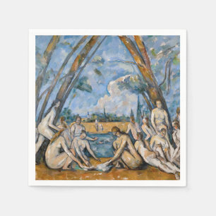 Paul Cezanne - de stora badarna Pappersservett