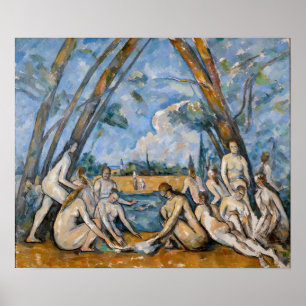Paul Cezanne - de stora badarna Poster