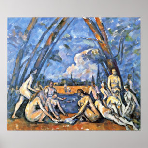 Paul Cezanne - de stora badarna Poster