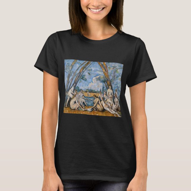 Paul Cezanne - de stora badarna T Shirt (Framsida)