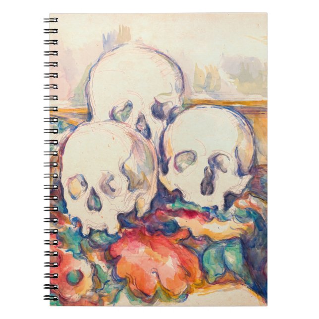 Paul Cezanne - de tre vattendjupen Anteckningsbok (Framsidan)